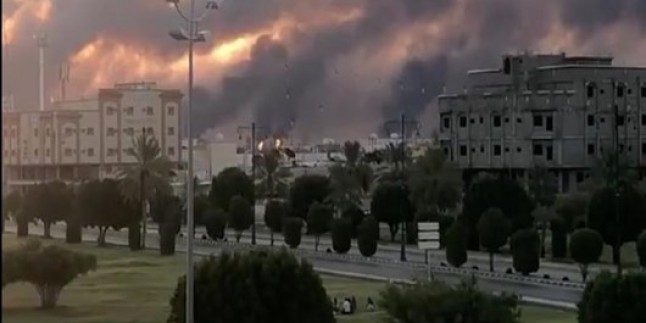 Aramco’da yangın; İHA saldırısı doğrulandı