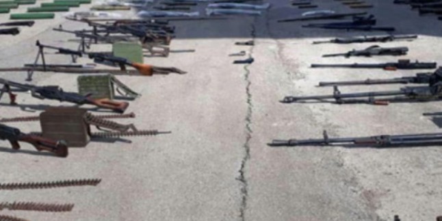 Suriye’nin Rif Demeşk Eyaletinde ABD silahları ve mühimmatları bulundu