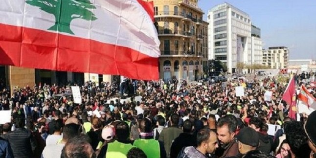 Lübnan halkı, Katil ABD’yi protesto etti
