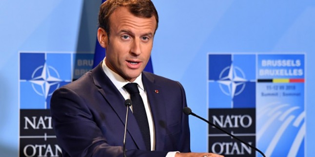 Macron: NATO beyin ölümü yaşıyor