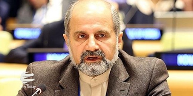 İran’ın BM Elçisi: Amerika tek yanlı yaptırımlar bağımlısı olmuş