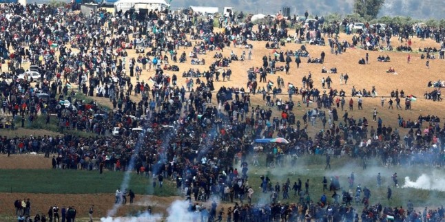 Gazze’deki Büyük Dönüş Yürüyüşü gösterilerine 3 ay ara veriliyor