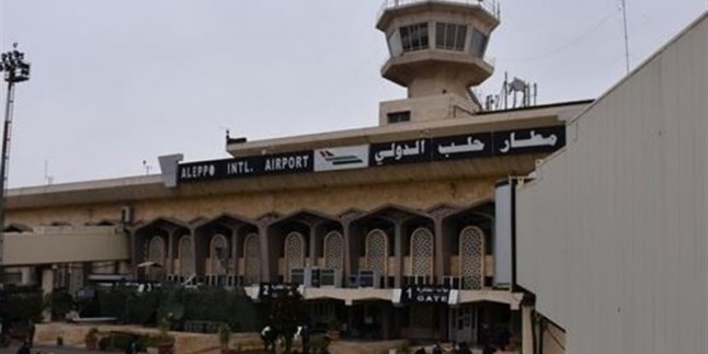 Suriye’de Teröristler, Halep havalimanına saldırdı
