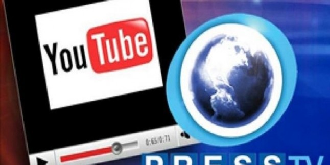 Siyonist Youtube’dan İran’ın Presstv kanalına ırkçı İsrail karşıtı tutumundan dolayı tepki
