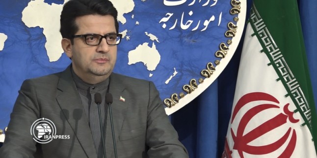 İran İslam Cumhuriyeti Dışişleri Bakanlığı Sözcüsü: Trump Anlaşması önerisi ‘İçi boş hayal’