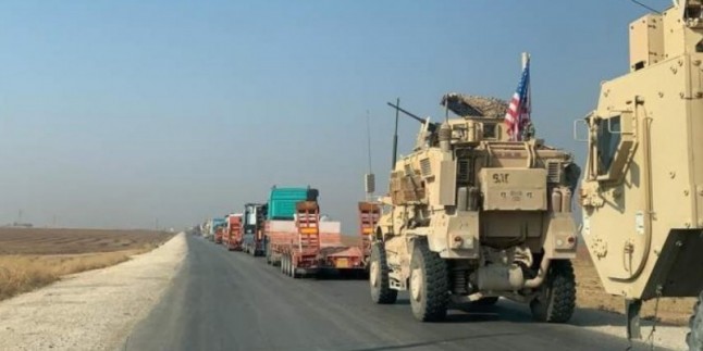ABD, Suriye Kuzeyine silah ve mühimmat yüklü 70 kamyon gönderdi