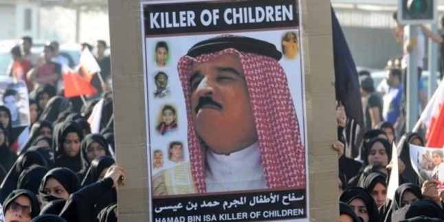 İngiltere Parlamentosunda Bahreyn rejiminin cinayetlerinin desteklenmesine itiraz