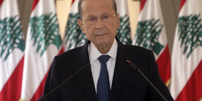 Lübnan Cumhurbaşkanı’ndan Hizbullah’a destek