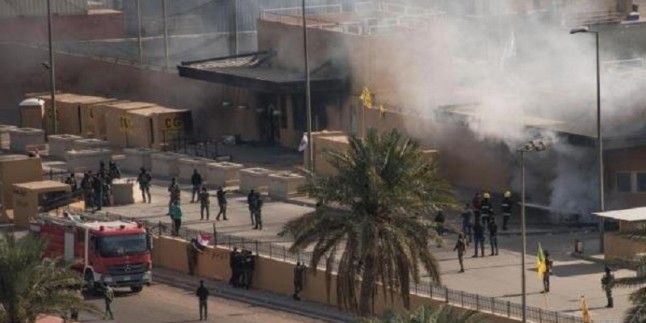 Bağdat’ta ABD askeri üssüne saldırı