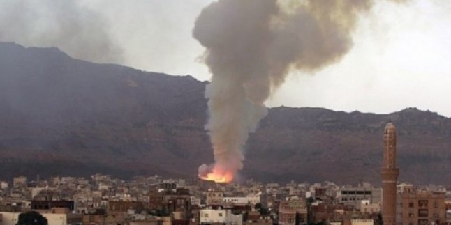 Suudi koalisyonunun Yemen’e yönelik saldırıları devam ediyor