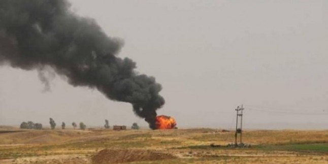 IŞİD Tekfircileri Kerkük’te bir petrol kuyusuna saldırdı
