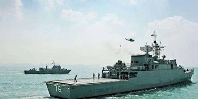 İran Donanması ilk kez Atlas okyanusunda