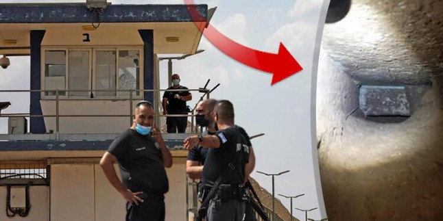 Siyonist İsrail yüksek güvenlikli hapishanesinden 6 Filistinli tünel kazarak kaçtı