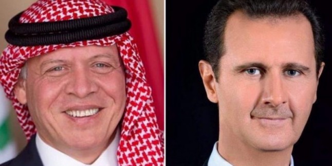 Ürdün Kralı Abdullah Suriye lideri Esad’la telefonla görüştü