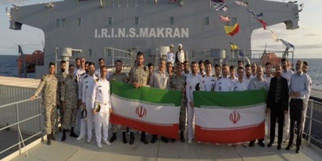 Amiral Muhammedi: İran donanması ABD’nin arka bahçesine girdi