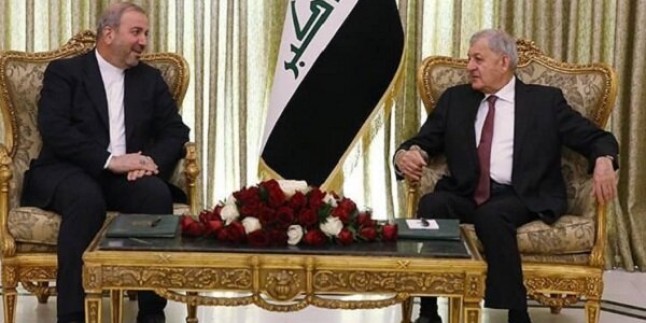 İran Büyükelçisi, Irak’ın yeni Cumhurbaşkanı Reşid ile görüştü
