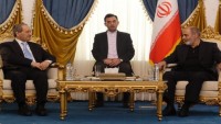 İran Milli Güvenlik Yüksek Konseyi Sekreteri ile Suriye Dışişleri bakanı arasında görüşme