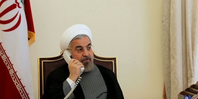 Ruhani, Türkmenistan Cumhurbaşkanı Gurbanguli Berdimuhamedov ile telefonda görüştü