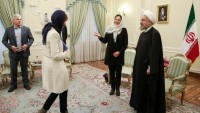Cumhurbaşkanı Ruhan, Belçika Senato Başkanı ile görüştü