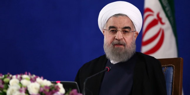 Hasan Ruhani: İran milleti küresel güçlerin karşısında zafere ulaştı