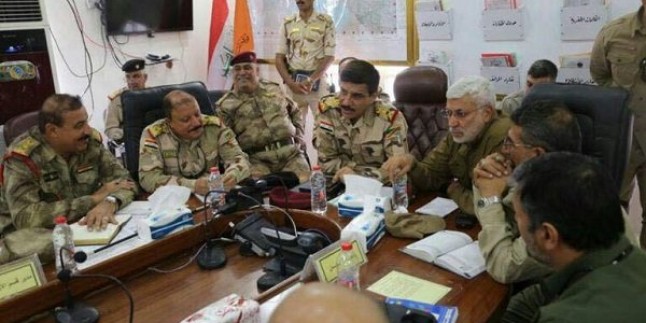 Haşdi Şabi’den Irak Ordusu’yla ortak oturum