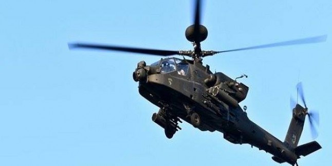Yemen ordusu Suudilere ait Apaçi helikopteri düşürdü