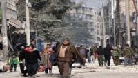 Doğu Halepliler evlerine dönmeye başladı