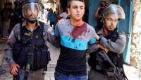 Siyonist İsrail güçleri el’Halil’de Filistinlilere saldırdı