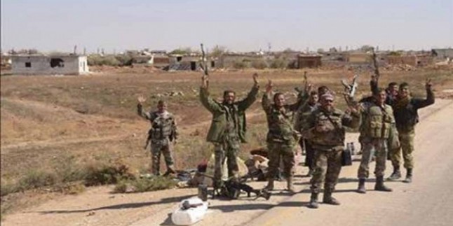 Suriye ordusu teröristlere ağır darbeler vuruyor