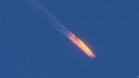 Rusya’ya ait bir savaş uçağı Suriye’de düştü