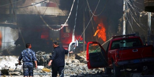 Irak’ta meydana gelen patlamada 15 kişi öldü