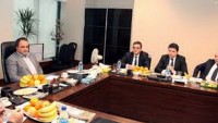 İran Millet bankasıyla Türkiye Halk Bankası Genel Müdürleri Görüştü