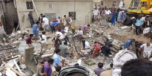 Suudi rejimi savaş uçakları Yemen’e saldırdı