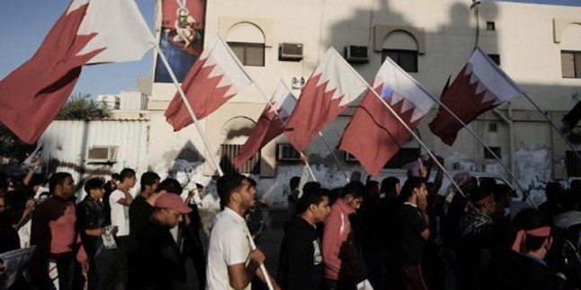 Bahreyn halkı siyasi tutuklularla dayanışma gösterisi yaptı