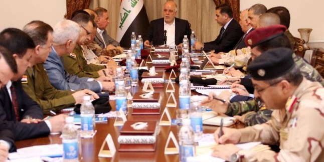 Irak’ta milli güvenlik konseyi toplantısı yapıldı