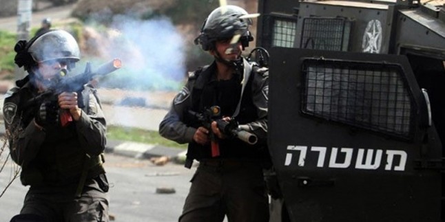 Gaspçı İsrail Rejiminin saldırısında onlarca Filistinli yaralandı