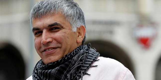 Bahreyn mahkemesi Nebil Receb’e iki yıl hapis cezası verdi