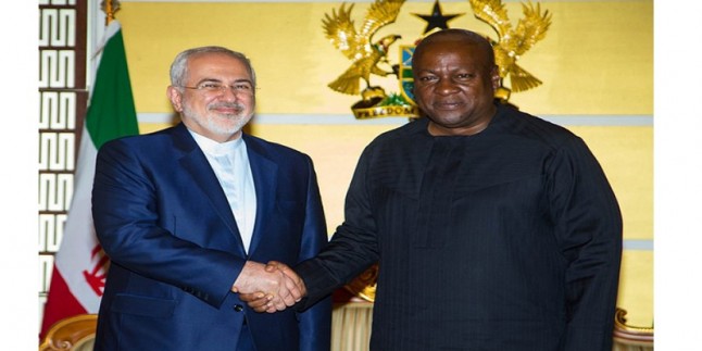 İran dışişleri bakanı Gana cumhurbaşkanıyla görüştü