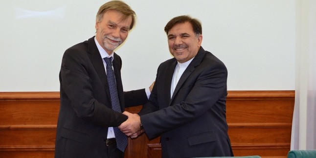 İran ve İtalya arasında ortak hızlı tren yapımı konusunda bildiri