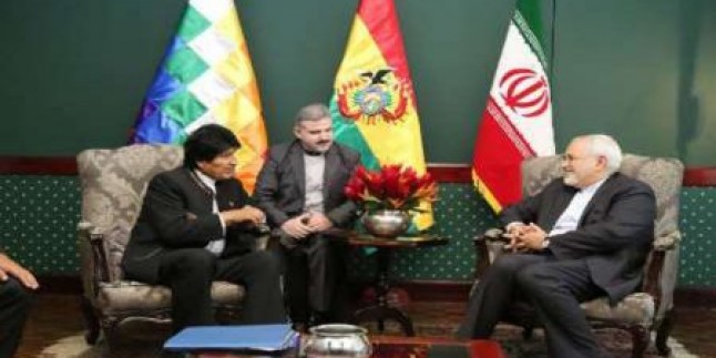 Zarif Bolivya cumhurbaşkanı ile görüştü
