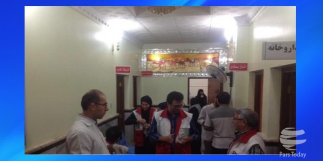 Necef’te otelde çıkan yangında 13 İranlı ziyaretçi yaralandı
