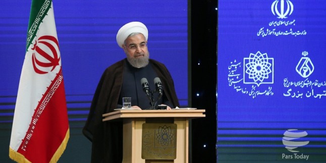İran Cumhurbaşkanı Ruhani: İran’ın tıp biliminde konumu çok iyi ve büyümekte