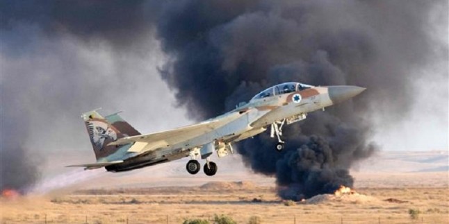 Siyonist İsrail Suriye’de teröristlere hava desteği veriyor