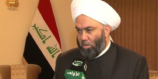 Irak Din Alimler Cemiyeti Başkanı: Teröristler, Suudilerin himayesi altındadır