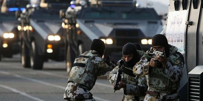 Suud polisi, el-Katif bölgesine saldırdı