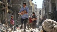 Teröristlerden Halep’e havantopu saldırısı