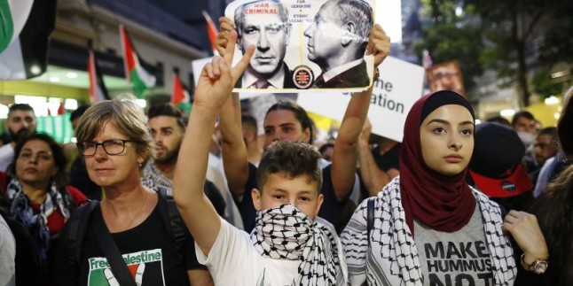 Netanyahu, Avustralya’da protesto edildi