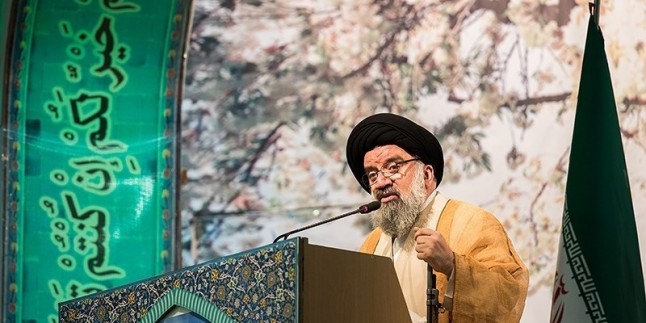 Tahran Cuma Namazı Hatibi: İran, her türlü olası tehdide ağır cevap verir