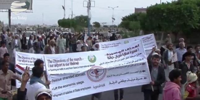 Yemen halkı, BM’yi protesto etti