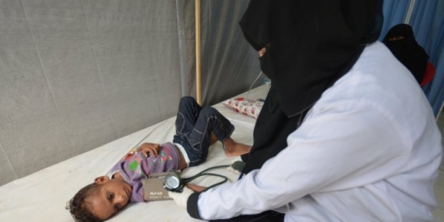 Yemen’deki kolera salgınında hayatını kaybedenlerin sayısı 532’ye yükseldi